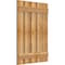 Ekena Millwork Spaced Board-n-Batten Shutters, Rough Sawn Western Red Cedar, 28 7/8W x 40H, PR RBS06S29X040RWR - alternate 5